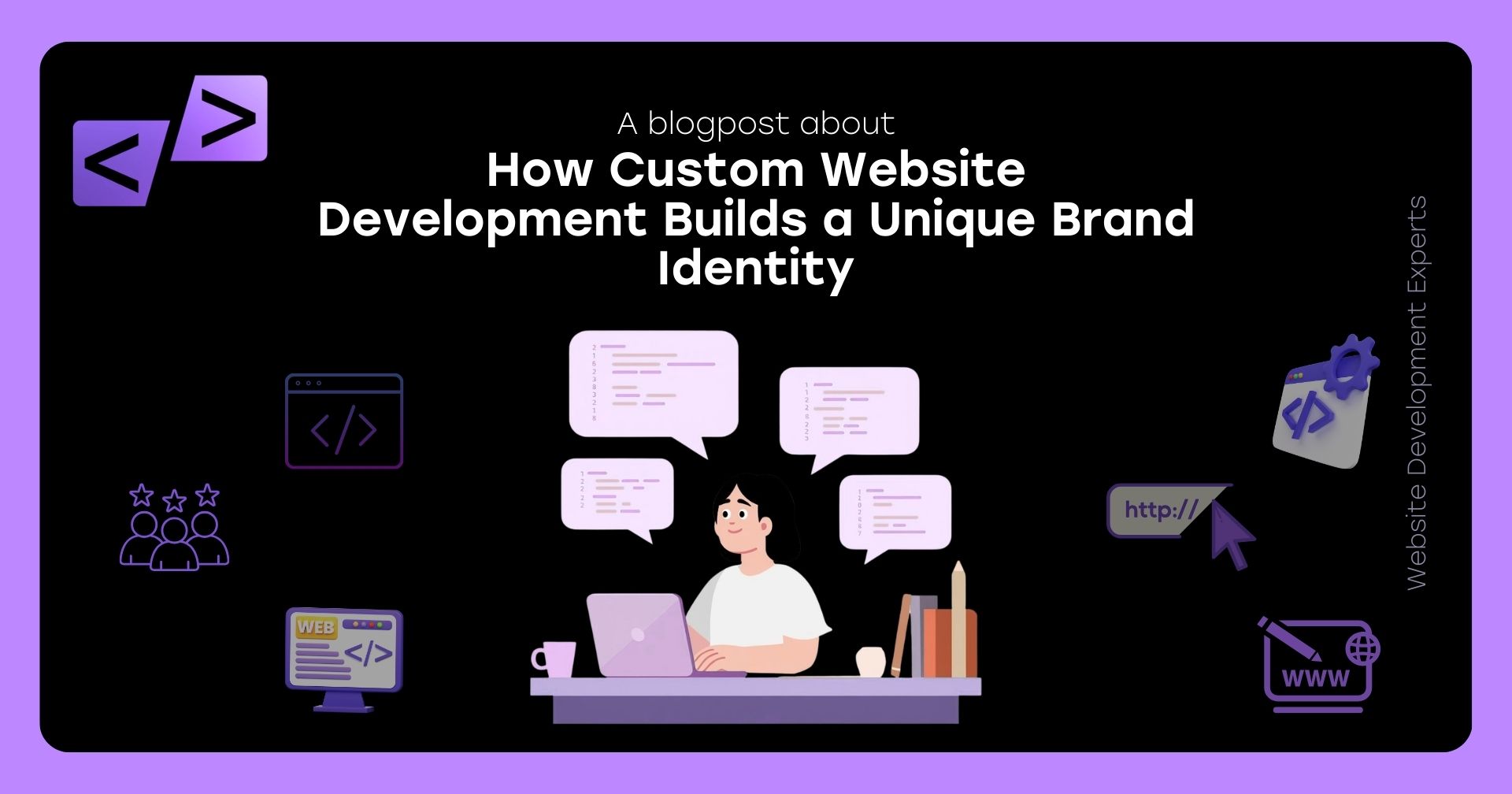 How Custom Website Development Builds a Unique Brand Identity