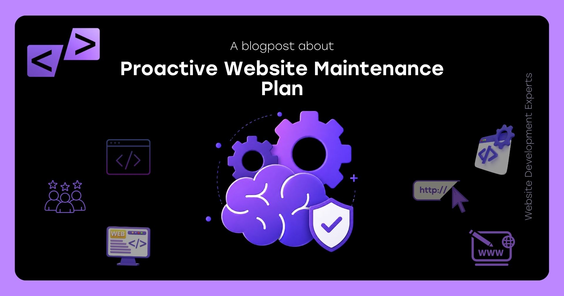 Proactive Website Maintenance Plan